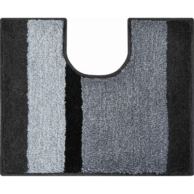 Grund Room Bath Mat - Grey (anthracite) - Rectangular with WC cutout - 50x60cm Grund Room Bath Mat - Grey (anthracite) - Rectangular with WC cutout - 50x60cm