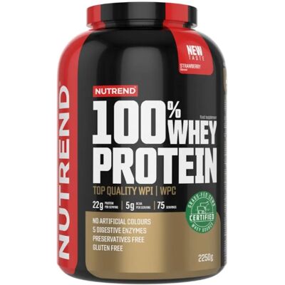 Nutrend 100% Whey Isolate Truskawka - Proszek białkowy Nutrend 100% Whey Isolate Truskawka - Proszek białkowy