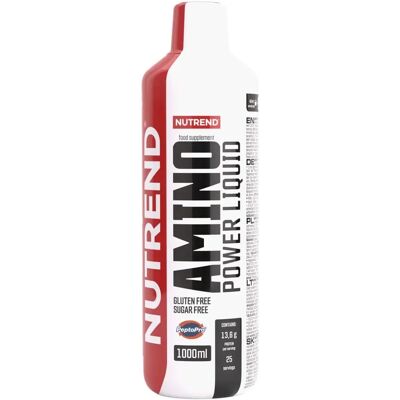 Nutrend Amino Power Liquid - 1000 ml - Support for Muscle Growth & Recovery Nutrend Amino Power Liquid - 1000 ml - Support for Muscle Growth & Recovery