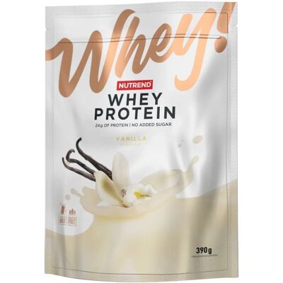Nutrend Whey Protein - Vanilka, 390 g - Proteinový prášek Nutrend Whey Protein - Vanilka, 390 g - Proteinový prášek