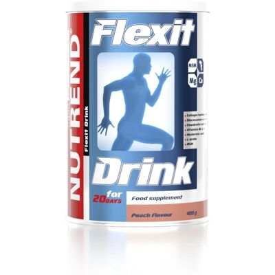 Nutrend Flexit Drink - Jahoda - 400g Doplněk stravy pro klouby Nutrend Flexit Drink - Jahoda - 400g Doplněk stravy pro klouby