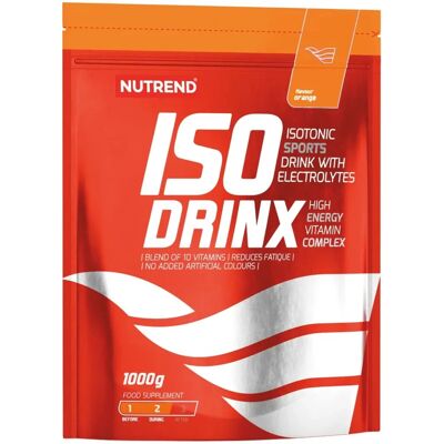Nutrend Isodrinx 1000 g - Pomarańcza - Proszek na izotoniczny napój sportowy Nutrend Isodrinx 1000 g - Pomarańcza - Proszek na izotoniczny napój sportowy