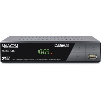 Mascom - MC820T2HD - Satelit - FullHD - TV-Set-Top-Box Mascom - MC820T2HD - Satelit - FullHD - TV-Set-Top-Box