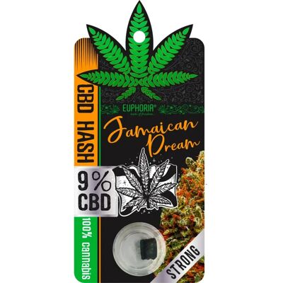 Euforia Hash CBD 9% Jamaican Dream - Hash Euforia Hash CBD 9% Jamaican Dream - Hash