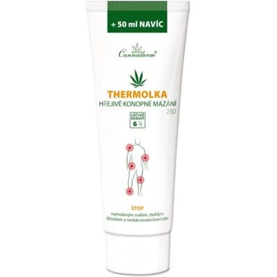 Cannaderm Thermolka Warm Lubrication - Massagecreme - 250ml Cannaderm Thermolka Warm Lubrication - Massagecreme - 250ml