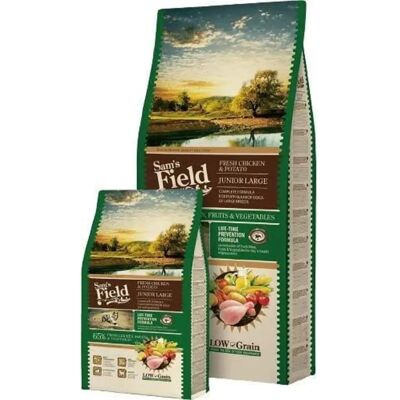 Sam's Field Junior Large Kyckling och Potatis Hundmat Sam's Field Junior Large Kyckling och Potatis Hundmat