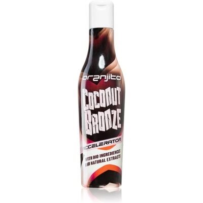 Oranjito Coconut Bronze Accelerator - Sonnenbank Bräunungsbeschleuniger - Bio-Inhaltsstoffe Oranjito Coconut Bronze Accelerator - Sonnenbank Bräunungsbeschleuniger - Bio-Inhaltsstoffe