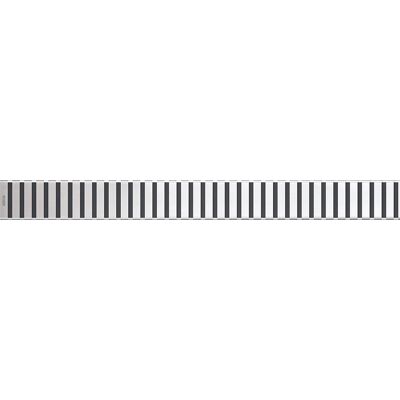Rejilla de ducha de acero inoxidable mate Zebra - Rejilla para desagüe de ducha Rejilla de ducha de acero inoxidable mate Zebra - Rejilla para desagüe de ducha