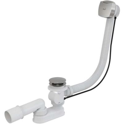 Alcadrain Chrom Badablauf - Automatisches Überlauf-System, 570mm Alcadrain Chrom Badablauf - Automatisches Überlauf-System, 570mm