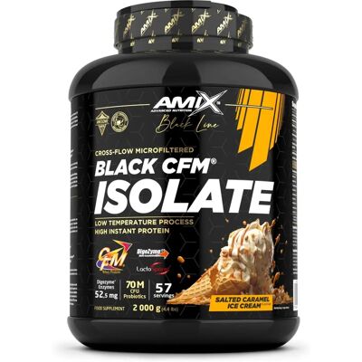 Amix Black CFM Isolate 2 Kg Karamel Sůl - Proteinový Izolát Amix Black CFM Isolate 2 Kg Karamel Sůl - Proteinový Izolát