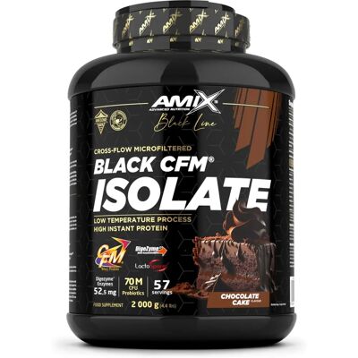 Amix Black CFM Isolate 2 Kg - Čokoládová Torta - Protein Amix Black CFM Isolate 2 Kg - Čokoládová Torta - Protein