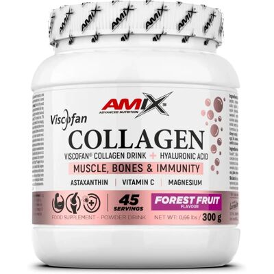 AMIX Collagene Viscofan Frutti Di Bosco - Polvere di drink al collagene AMIX Collagene Viscofan Frutti Di Bosco - Polvere di drink al collagene