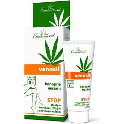 Cannaderm Venosil hemp pain relief cream - Leg Stiffness - 100ml Cannaderm Venosil hemp pain relief cream - Leg Stiffness - 100ml