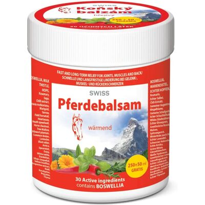 Swiss Horse Warm Aromatic Massage Balm - Massage Balm for Men and Unisex Swiss Horse Warm Aromatic Massage Balm - Massage Balm for Men and Unisex