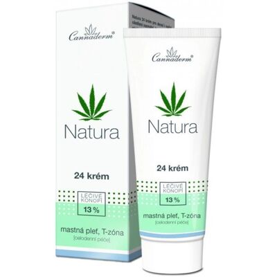 Cannaderm Natura 24 Creme für trockene Haut - Gesicht & Hals Cannaderm Natura 24 Creme für trockene Haut - Gesicht & Hals
