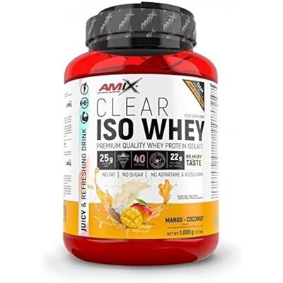 Amix Clear Iso Whey Protein - 1 kg - Hochwertiges Molkenisolat Amix Clear Iso Whey Protein - 1 kg - Hochwertiges Molkenisolat