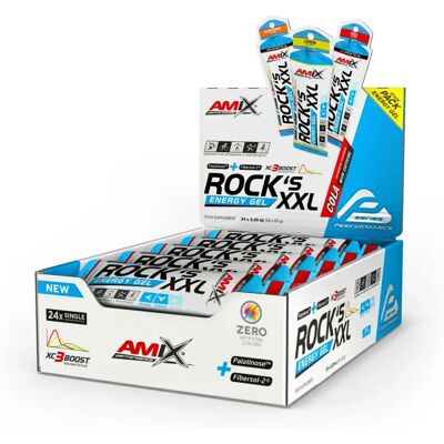 Amix Performance Rock's Gel XXL Cola - Gel Énergie - Publicité Amix Performance Rock's Gel XXL Cola - Gel Énergie - Publicité