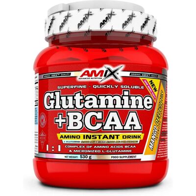 Amix Nutrition Glutamin BCAA Mango - Potravinový doplněk Amix Nutrition Glutamin BCAA Mango - Potravinový doplněk