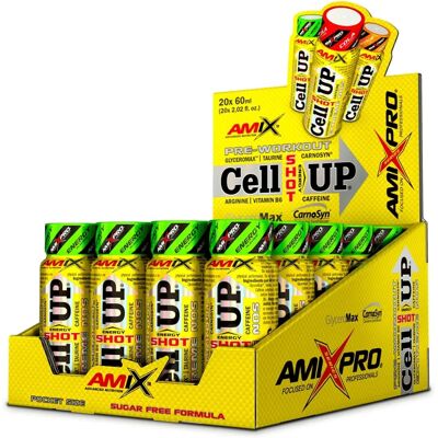 Amix Cellup Shots 60ml - Bebida energética para atividade intensa Amix Cellup Shots 60ml - Bebida energética para atividade intensa
