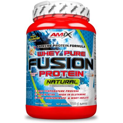 Amix Whey Pure Fusion - Natural, 700g - Pó de Proteínas Amix Whey Pure Fusion - Natural, 700g - Pó de Proteínas
