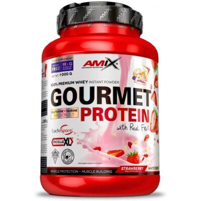 Amix Gourmet Protein Kokos-Vanilka-Jogurt - Proteinový prášek Amix Gourmet Protein Kokos-Vanilka-Jogurt - Proteinový prášek