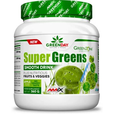 Amix Nutrition 8594060006017 Produkt na řízení hmotnosti - Zelený Super Greens Smooth Drink Amix Nutrition 8594060006017 Produkt na řízení hmotnosti - Zelený Super Greens Smooth Drink