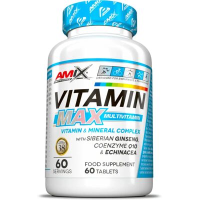 Amix Nutrition Multivitamin - Apoio Completo de Vitaminas e Minerais Amix Nutrition Multivitamin - Apoio Completo de Vitaminas e Minerais