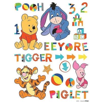 Adesivo Murale Winnie the Pooh - 65x85cm - Decorazione Riutilizzabile per Cameretta Adesivo Murale Winnie the Pooh - 65x85cm - Decorazione Riutilizzabile per Cameretta