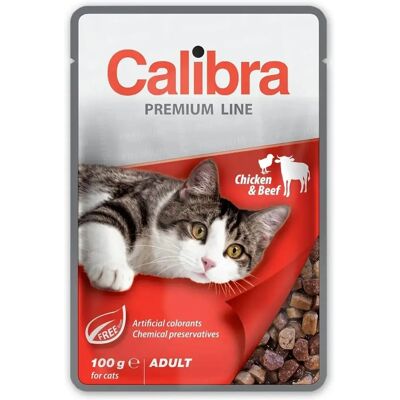 Cibo umido premium Calibra per gatti - Pollo e Manzo Cibo umido premium Calibra per gatti - Pollo e Manzo