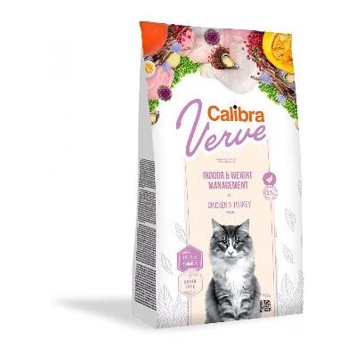Cibo per gatti Calibra Verve senza cereali e controllo peso - 750g Cibo per gatti Calibra Verve senza cereali e controllo peso - 750g