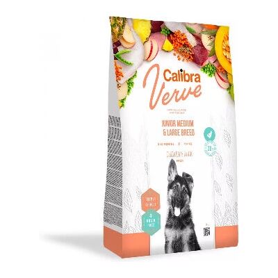 Calibra Verve GF Junior M&L Cibo per Cani Cucciolo Pollo & Anatra Calibra Verve GF Junior M&L Cibo per Cani Cucciolo Pollo & Anatra
