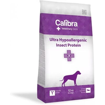 Calibra VD Dog Ultra-Hipoalergiczne suche jedzenie dla psów Insect - 12kg Calibra VD Dog Ultra-Hipoalergiczne suche jedzenie dla psów Insect - 12kg