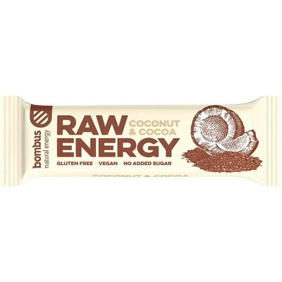 BOMBUS Barra de Energía Coco y Cacao - Barrita Energética BOMBUS Barra de Energía Coco y Cacao - Barrita Energética