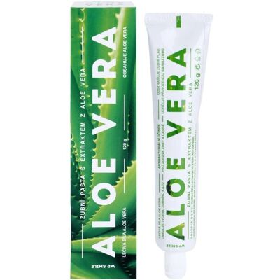 White Pearl Smile Aloe Vera Hammastahna - Luonnollinen suunhoito - 120g White Pearl Smile Aloe Vera Hammastahna - Luonnollinen suunhoito - 120g