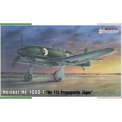 Special Hobby Heinkel He 100D-1 Propaganda Jager He 113 - Maquette avion - Publicité Special Hobby Heinkel He 100D-1 Propaganda Jager He 113 - Maquette avion - Publicité