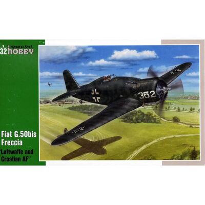 Special Hobby Fiat G.50bis 'Luftwaffe et Croatie AF' - Kit maquette avion - Publicité Special Hobby Fiat G.50bis 'Luftwaffe et Croatie AF' - Kit maquette avion - Publicité