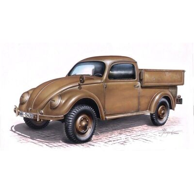 VW Ferdinand Porsche 1:35 Militärmodellbausatz VW Ferdinand Porsche 1:35 Militärmodellbausatz