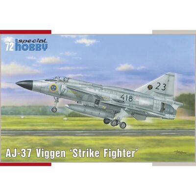 Special Hobby AJ-37 Viggen Strike Fighter Maßstab 1:72 - Flugzeugmodellbausatz Special Hobby AJ-37 Viggen Strike Fighter Maßstab 1:72 - Flugzeugmodellbausatz