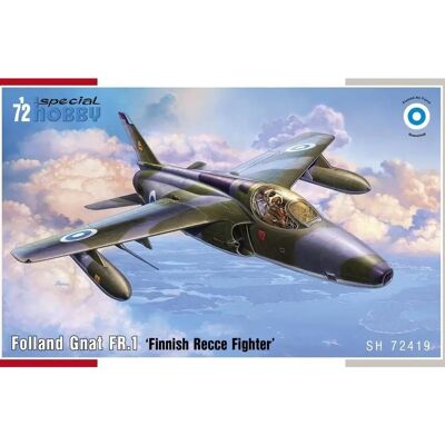 Special Hobby Folland Gnat FR.1 Chasseur de reconnaissance finlandais 1/72 - Publicité Special Hobby Folland Gnat FR.1 Chasseur de reconnaissance finlandais 1/72 - Publicité