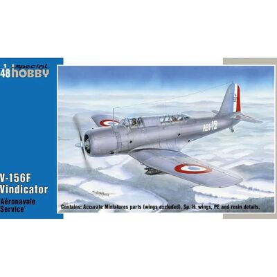 Special Hobby V-156F Vindicator - Maquette avion 1/48 - Publicité Special Hobby V-156F Vindicator - Maquette avion 1/48 - Publicité