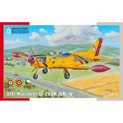 Special Hobby SIAI-Marchetti SF-260M/AM/W - Maquette d'avion échelle 1/72 - Publicité Special Hobby SIAI-Marchetti SF-260M/AM/W - Maquette d'avion échelle 1/72 - Publicité