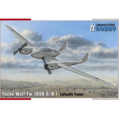 Special Hobby Focke Wulf Fw 189B Uhu Trainer - Flugzeugmodell 1:72 Special Hobby Focke Wulf Fw 189B Uhu Trainer - Flugzeugmodell 1:72
