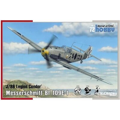 Special Hobby Messerschmitt Bf 109E-1 J/88 Legion Condor Modellbausatz - Flugzeug Special Hobby Messerschmitt Bf 109E-1 J/88 Legion Condor Modellbausatz - Flugzeug