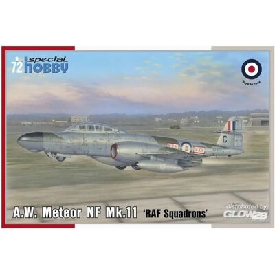 Special Hobby Meteor NF Mk.11 RAF Staffel Bausatz - 1:72 Special Hobby Meteor NF Mk.11 RAF Staffel Bausatz - 1:72