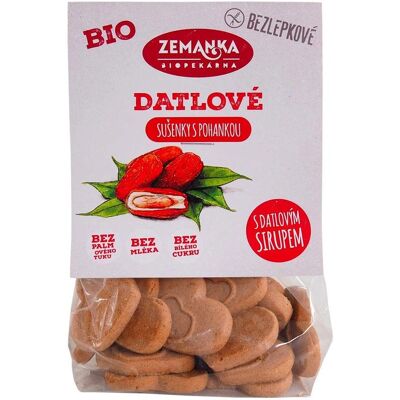 ZEMANKA Organiczne Bezglutenowe Ciastka z Daktyli - Ciastka ZEMANKA Organiczne Bezglutenowe Ciastka z Daktyli - Ciastka