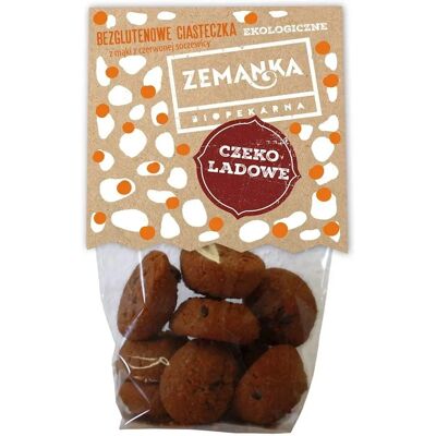 ZEMANKA Biscuits au Chocolat à la Farine de Lentilles Rouges Bio - Publicité ZEMANKA Biscuits au Chocolat à la Farine de Lentilles Rouges Bio - Publicité