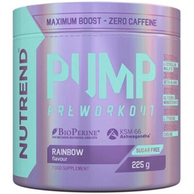 Nutrend Rainbow Pump Pre-Workout - 225g Nutrend Rainbow Pump Pre-Workout - 225g
