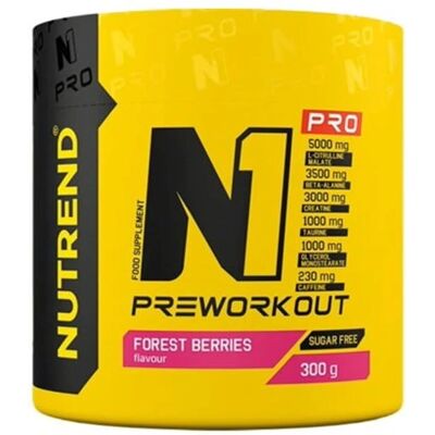 Nutrend N1 Pro Pre-Workout - Forest Berries Nutrend N1 Pro Pre-Workout - Forest Berries