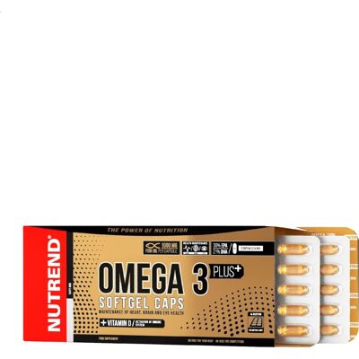 Nutrend Omega 3 Plus - Kapsułki z olejem rybim Nutrend Omega 3 Plus - Kapsułki z olejem rybim