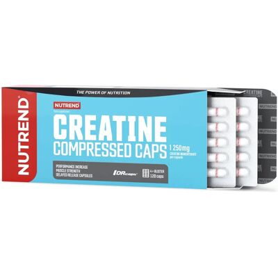 Nutrend Kreatin Monohydrát - 120 Kapslí - Podpora svalů Nutrend Kreatin Monohydrát - 120 Kapslí - Podpora svalů